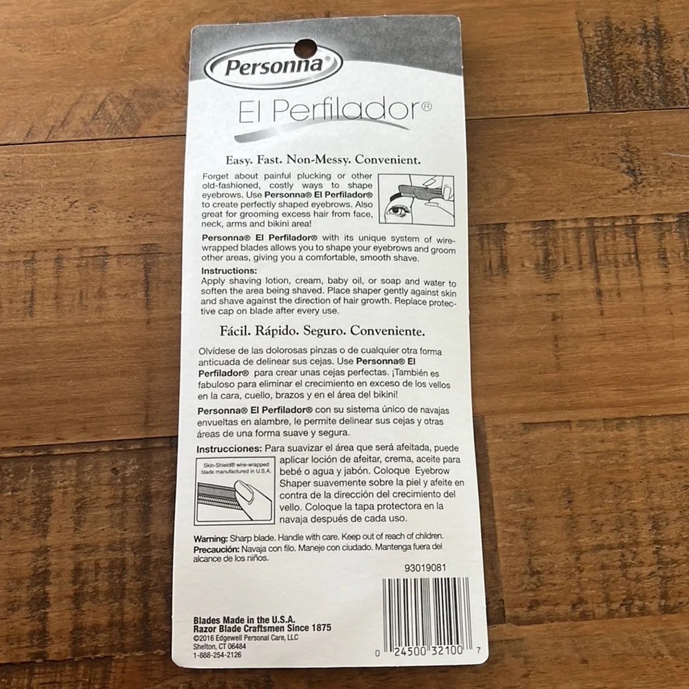 Personna El Perfilador Disposable Shapers for eyebrows and face NWT 12 total - Picture 2 of 2